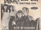 Bob McFadden - Dracula Cha-Cha - Picture Sleeve - Coral - 62209