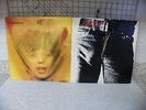 2 ROLLING STONES Vinyl 33 RPM LP Album (Sticky Fingers & Goats Head Soup)