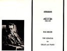 MHS - LUDWIG HOELSCHER - REGER - SONATAS FOR CELLO & PIANO - LAUTNER - 2LP NM+