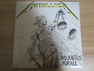 METALLICA -And Justice For All Double Vinyl LP 1988 INSERT