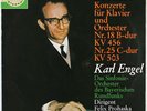 HMV ELECTROLA ED.1 (NO ASD) KARL ENGEL MOZART PIANO CONCERTOS 18, 25 STE 91261NM