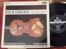 SXL 2279 Ed 1 WBG   Tchaikovsky Dvorak Violin Conc Ricci Sargent   Classical LP