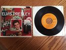 **SUPER RARE** ELVIS PRESLEY SINGS CHRISTMAS SONGS 45 RPM EPA-4108 ORANGE LABEL
