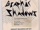 GRAPHIC SHADOWS EP (Explicit 001)1981 Power Pop Punk Mod KBD 45 PS Insert LISTEN
