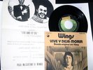 BEATLES McCARTNEY WINGS PROMO SINGLE ESPAÑA SPAIN JAMES BOND FILM SOUNTRACK RARE