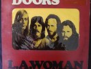 The DOORS L.A. Woman WHITE LABEL PROMO first pressing w diecut cover and sticker
