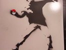 Pokemon Red/Blue Test Press Banksy Pokeball /100 Vinyl Record Moonshake Records
