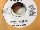The Five Sharps - Stormy Weather Jubilee M-/EX- PRO Doo Wop 45 RPM Record