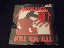Metallica ?– Kill 'Em All LP Elektra? 9-60766-1 w/ HYPE STICKER SEALED NEW Vinyl