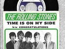 THE ROLLING STONES LONDON LABEL 45-9708 PICTURE SLEEVE & 45 TIME IS ON MY SIDE