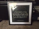 Framed Star Wars Original Soundtrack Vinyl Record