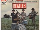 BEATLES 45 EP FRANCE YESTERDAY ACT NATURALLY BLUE FRENCH LABEL ODEON MOE 21004