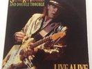 Stevie Ray Vaughan Double Trouble Live Alive 1986 Epic 2 LP 1A   1D, NM
