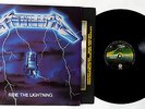 Metallica - Ride The Lightning LP VINYL / VINILO 838140-1 1984 SPAIN EX++/EX-