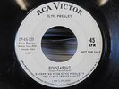 ROUSTABOUT SP 45 139 WHITE LABEL PROMO - ELVIS PRESLEY NOT FOR SALE USA