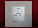 BACH Flute sonatas BOBZIEN SCHARITZER LADWIG BUCHNER ; 2-LP-Box Archiv 1963 -NM
