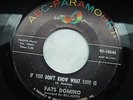 Fats Domino - If You Don't Know What Love Is ?LISTEN? R&B Soul 45 7