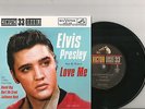 elvis presley love me compact 33 EP 4 songs black vinyl noir 