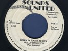 1660 PRILLY HAMILTON-DOWN IN SOUTH AFRICA-SOUNDS UNITED-RARE OBSCURE REGGAE 7