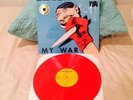 Black Flag My War LP RARE RED VINYL 1990 PRESS Circle Jerks Henry Rollins Germs