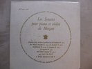   Mozart Violin Sonatas by  LILI KRAUS / BOSKOWSKY   ED 1  