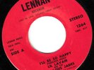LIL LAVAR & THE FABULOUS JADES - I'LL BE SO HAPPY / COLD HEAT (LENNAN 1264)