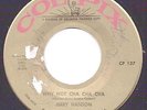 Jerry Hanson 45 COLPIX Cool Man AUTOGRAPHED Soul POPCORN 1960
