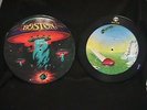 1976 BOSTON More than a Feeling PICTURE DISC LP & Heart-
