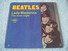 BEATLES-Lady Madonna/The Inner Light-45 & PICTURE SLEEVE/ORIG CAPITOL LB/NICE