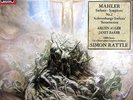 Mahler Symphony no. 2 Simon Rattle 1985 NEAR MINT Gatefold 2xLP EX 27 0598 3
