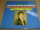 Beethoven 5 PIANO ctos ASHKENAZY  SOLTI Decca SXLG 6594-7 4LP box WHITE labels 
