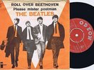 THE BEATLES Roll Over Beethoven Norwegian 45PS 1964 Red Odeon