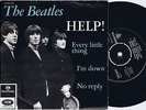THE BEATLES Help Danish EP 45PS 1964 Odeon GEOS 234