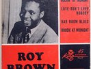 Roy Brown rare original Rockin' At Midnight 45 EP - King 254 with cover
