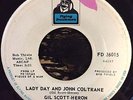 GIL SCOTT-HERON Lady Day & John Coltrane RARE XOVER SOUL JAZZ 45 NM