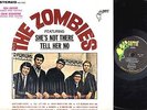 THE ZOMBIES She's Not There LP rare SHRINK on PARROT w/ rare HYPE STICKER