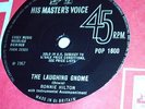 RONNIE HILTON (DAVID BOWIE) The Laughing Gnome 1967 HMV POP 1600 EX UK 45