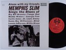 MEMPHIS SLIM Alone with My Friends BATTLE 6118 LP NM