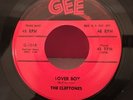 The Cleftones - Lover Boy * Gee Doo Wop 45 EX
