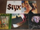 STYX II Pieces of Eight Grand Illusion Cornerstone Crystal Ball 5 LP Record LOT