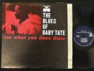 BLUES LP Baby Tate Bluesville 1072 See What You Done Done CLEAN RVG