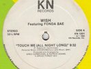 Wish Feat Fonda Rae ?– Touch Me Rare *Patrick Adams Club Classic* (LISTEN)