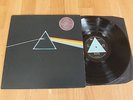 PINK FLOYD DARK SIDE OF THE MOON A2/B2 SOLID BLUE TRIANGLE POSTERS/STICKERS EX+
