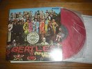THE BEATLES Sgt. Pepper's LP MONO Japanese Import Toshiba RED VINYL Lennon Starr