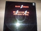 Black Sabbath We Sold our soul for rock'n'roll  double lp