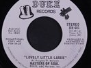 MASTERS OF SOUL: Lovely Little Lassie / Mono 45 (dj) rare Soul
