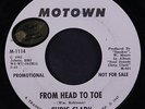 CHRIS CLARK: From Head To Toe / Same 45 (dj, promo tol) rare Soul