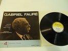 GABRIEL FAURE LP GERMAINE THYSSENS-VALENTIN VOLUME 4. DUCRETET THOMSON.