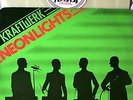 Kraftwerk NEON LIGHTS UK'78 (EX-- EX) vinile trasparente RARE MAXI SINGLE 12