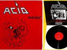 ACID : MANIAC / RARE ORIGINAL BELGIUM LP LABEL GIANT REC. / BELGIUM SPEED METAL